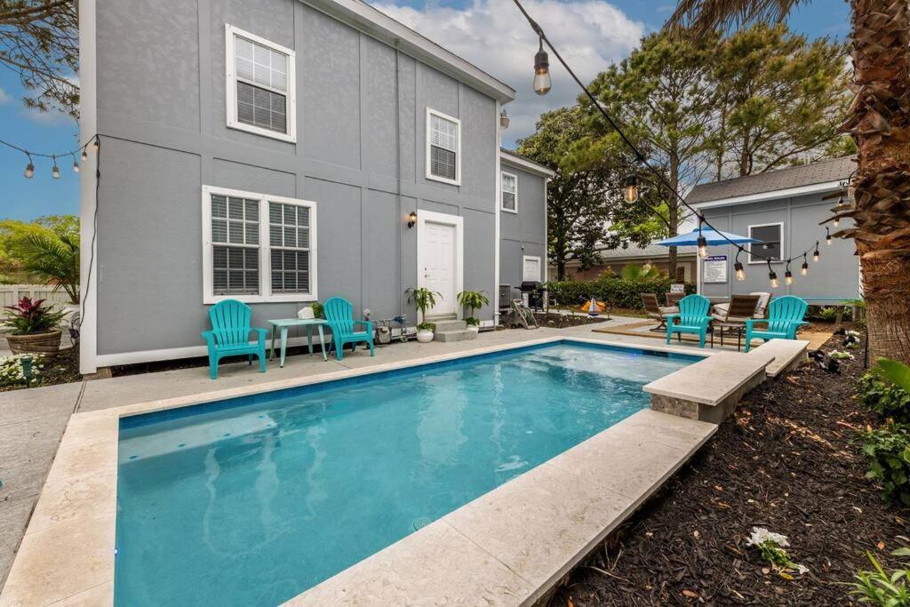 5/3 With A Heated Pool 2 Min From Beach, Updated Galveston Luaran gambar